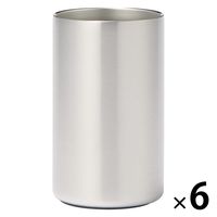 無印良品 コップとしても使える 缶飲料用 保温保冷ホルダー 350mL 1セット（6個） 良品計画