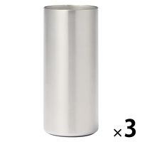 無印良品 コップとしても使える 缶飲料用 保温保冷ホルダー 500mL 1セット（3個） 良品計画