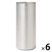 無印良品 コップとしても使える 缶飲料用 保温保冷ホルダー 500mL 1セット（6個） 良品計画