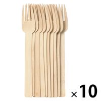無印良品 竹フォーク 10本入り 1セット（10袋） 良品計画