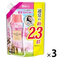 【数量限定】レノアハピネス アロマジュエル さくらフローラル 詰め替え 特大 1025mL 1セット（3個） 香り付け専用剤 P＆G