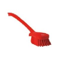 東京硝子器械 TGK ロングハンドルブラシ ハード 4186 赤 232-52-33-47 1本 189-5982（直送品）