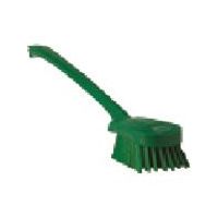 東京硝子器械 TGK ロングハンドルブラシ ハード 4186 緑 232-52-33-50 1本 189-2946（直送品）