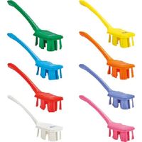 東京硝子器械 TGK USTロングハンドルブラシ 4196 パープル 232-52-35-38 1本 190-2247（直送品）