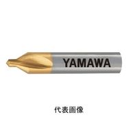 彌満和製作所 チタンコーティング弱ねじれ溝A形60°片刃センター穴ドリル AUCDS4X60X10 1本（直送品）