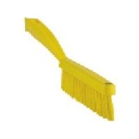 東京硝子器械 TGK スモールハンドルブラシ ハード 4195 黄 232-52-32-14 1本 190-8536（直送品）