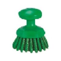 東京硝子器械 TGK ハンドブラシ 丸 ハード 3885 緑 232-52-31-75 1個 189-4543（直送品）