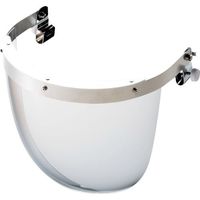 ミドリ安全 ヘルメット取付型防災面 MBー11H Mー8金具付 (ワンタッチ式) MB-11H-M8 1個 263-1018（直送品）