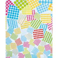 東京硝子器械 TGK ドットラベル 25mm ブルー 615-55-95-46 1組 184-3848（直送品）