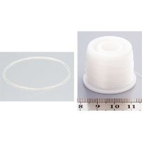 東京硝子器械 TGK シリコーンマイクロチューブ0.1×0.2 2m×5 028-17-03-21 1袋 191-4359（直送品）