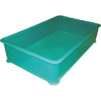 東京硝子器械 TGK 半透明カラー番重 特大B型 グリーン 094-56-92-52 1個 190-8134（直送品）