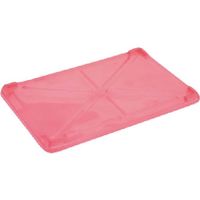 東京硝子器械 TGK 半透明カラー番重フタ 小型用 レッド 094-56-92-69 1枚 189-2564（直送品）