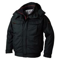 サンエス 防寒ブルゾン 9ブラック M BO31350 1着（直送品）