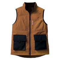 サンエス 雷神ウォームベスト 20キャメル 5L BO32170 1着（直送品）