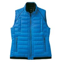 サンエス 雷神ウォームベスト 4杢ブルー M BO32150 1着（直送品）