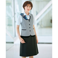 ベスト 15号 グレー系 GVEL-2208-B2 1着 サーヴォ（直送品）