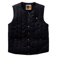 サンエス カーボンベスト単体 9ブラック 3L EH32190N 1着（直送品）