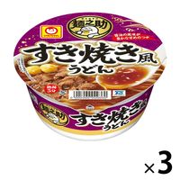 東洋水産 マルちゃん 麺之助 すき焼き風うどん 1セット（3個）