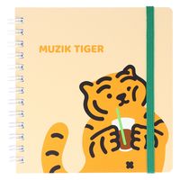 サンスター文具 スクエアリングノート MUZIKTIGER A S2642026 1冊