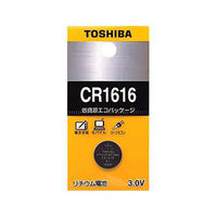 東芝 リチウム電池 CR1616 07-6209 1個（直送品）