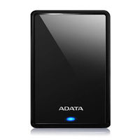 ADATA 外付ハードディスクドライブ ポータブル型 1TB ブラック 11-0189 1個（直送品）