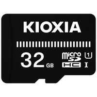 キオクシア microSDHCメモリカード UHS-I 32GB ベーシックモデル 11-1081 1個（直送品）