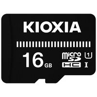 キオクシア microSDHCメモリカード UHS-I 16GB ベーシックモデル 11-1080 1個（直送品）