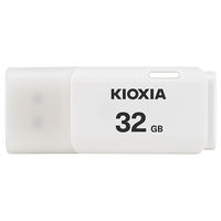 キオクシア USBフラッシュメモリ USB2.0 32GB ホワイト U202 11-1090 1個（直送品）