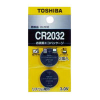 東芝 リチウム電池 CR2032 2個入 17-2037 1個（直送品）