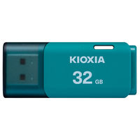 キオクシア USBフラッシュメモリ USB2.0 32GB ライトブルー U202 11-1091 1個（直送品）