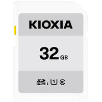 SDカード 32GB キオクシア SDHCメモリーカード KCA-SD032GS - アスクル