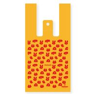 シモジマ レジ袋 ハンドハイパー S アニマルズ OR 006902251 1セット(1袋(100枚)×10)