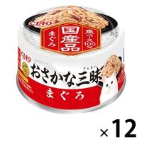 いなば CIAO チャオ おさかな三昧缶 まぐろ 国産 80g 12缶 キャットフード ウェット 缶詰