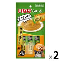 いなば ちゅ～る 犬 さつまいも 国産（14g×4本）6袋 ちゅーる