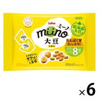 miino（ミーノ） 大豆しお味三角パック 6袋 カルビー スナック菓子 おつまみ