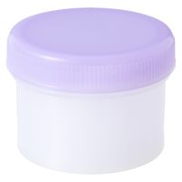 軟膏容器 軟膏壺（つぼ ツボ） 丸底 増量タイプ12mL（10g処方時使用サイズ） パープル（紫） 1袋（25個入） オリジナル
