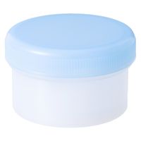 軟膏容器 軟膏壺（つぼ ツボ） 丸底 増量タイプ24mL（20g処方時使用サイズ） ブルー（青） 1袋（30個入） オリジナル