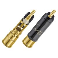 WBT-0110Ag RCAコネクター 端子は銀製　素晴らしくいい音がします。 WBT-0110Ag RCAコネクター 端子は銀製 素晴らしくいい音がします