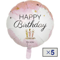 IB丸. バースデー ピンク 0201213117 1セット（5枚入） 宝興産（直送品）