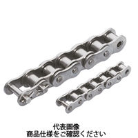 椿本チエイン ステンレスドライブチェーン(SS仕様) RS25ーSSー1ー2POL 1セット(5個)（直送品） - アスクル