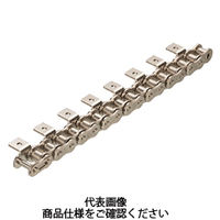 椿本チエイン コーティングアタッチメント付 RS形チェーン(NP仕様) RS100ーNPーSA1ーJL 1セット(4個)（直送品）
