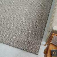 スミノエ コンシェルジュ オーダーラグ ウールスコットグレン 3450×650mm グレー AS-WS301-GY34565 1枚（直送品）