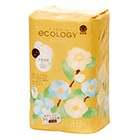 トイレットペーパー ECOLOGY（エコロジー）  エコロジー107　再生紙　消臭香料タイプ  特種東海エコロジー