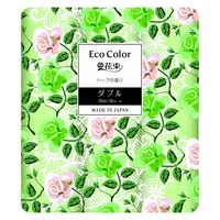 丸富製紙 エコカラー花束グリーン18Rダブル 142603 1パック