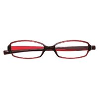 ハグ・オザワ 変なメガネ　老眼鏡　スクエア型　レッド　+1.5 HM-1001/COL4/52/+1.5 1パック（直送品）
