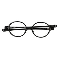 ハグ・オザワ 変なメガネ　老眼鏡　ラウンド型　ブラック　+2.5 HM-1002/COL1/45/+2.5 1パック（直送品）