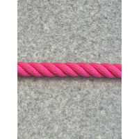 名古屋製鋼 ポリエステルスパンロープ 蛍光ピンク 12ｍｍ×100ｍ 1巻（直送品）