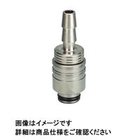 日本ピスコ 金型温調継手 プラグ単体タイプ ホース用継手付ストレート プラグ AKC10ーID06BP 1セット(4個)（直送品）