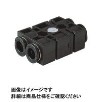 日本ピスコ コネクタ ストレート QC6ー4M QC6-4M 1セット(4個)（直送品）