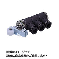 日本ピスコ メカニカルバルブ パネルマウントタイプ ローラ式(集中排気型) MVP43ーRJ MVP43-RJ 1セット(5個)（直送品）